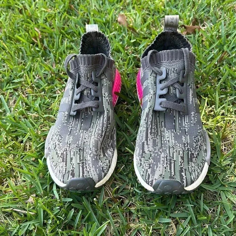 Adidas Originals NMD_R1 Primeknit Sneakers Boost Camo - Picture 2 of 12